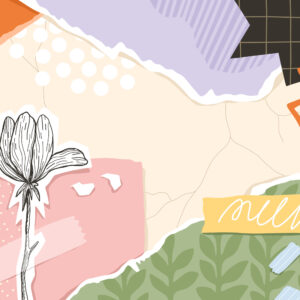 Collage fleur