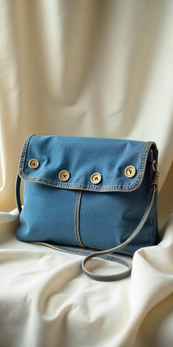 Pochette en jean